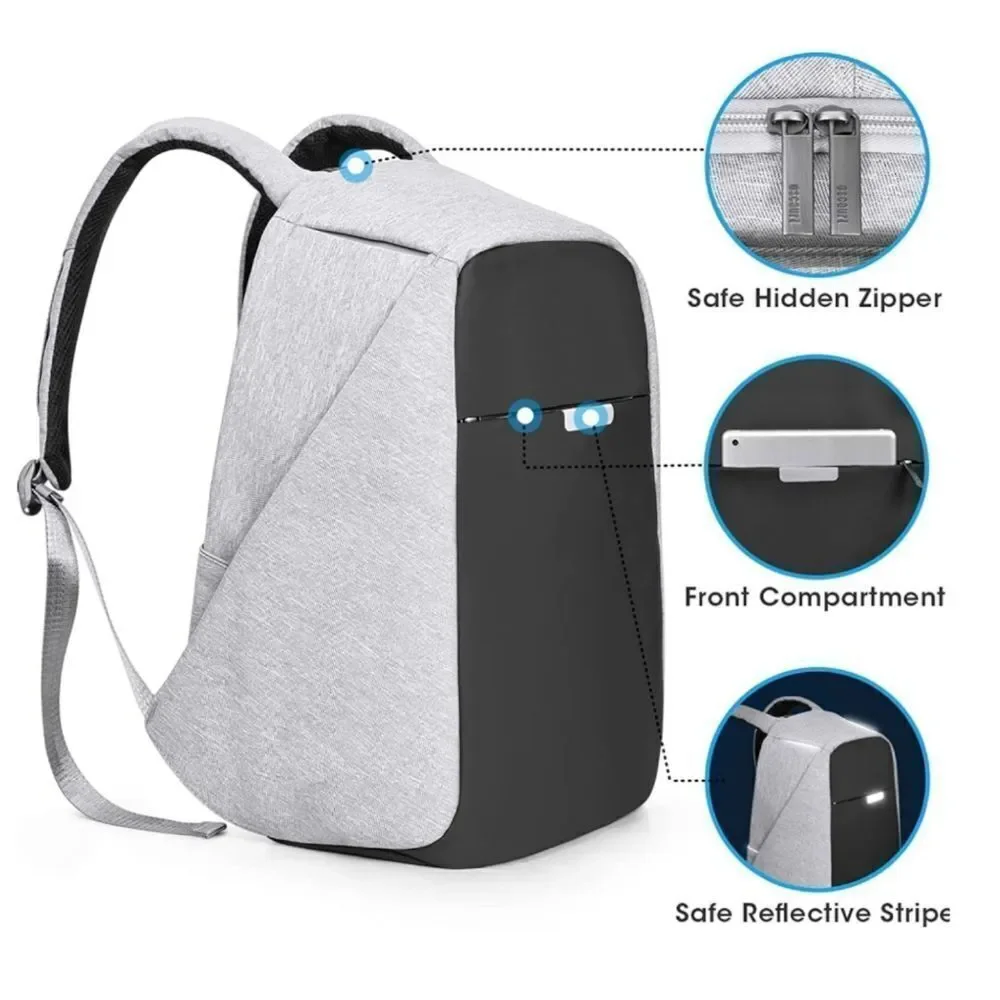 OSCAURT Anti-Theft Travel Business Backpack